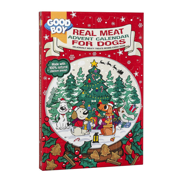 Good Boy Real Meat Advent Calendar for Dogs Riding & Harness Stuff