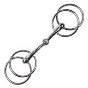 Abbey England 4" (10cm) Wilson Snaffle Jointed Driving Bit