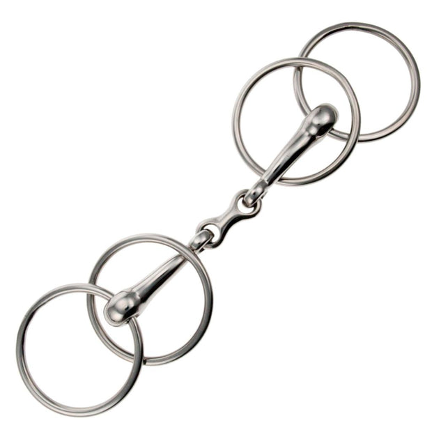 Abbey England 5.5" (14cm) Wilson Snaffle French Link Driving Bit