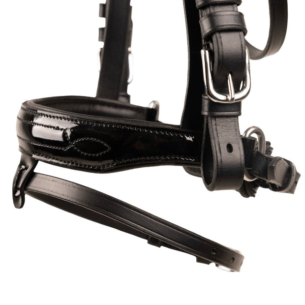 Ideal Driving Bridle Ideal Luxe Leather Anatomical Driving Bridle Patent