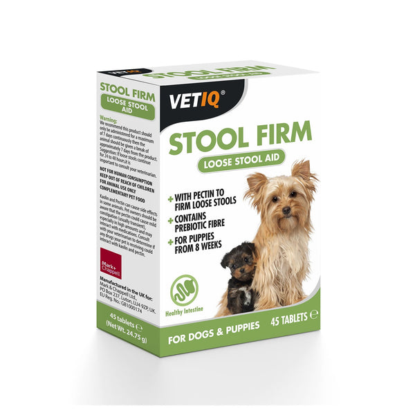 Vetiq Stool Firm Tablets For Dogs Puppies from Mark Chappell Riding Harness Stuff