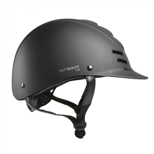 Whitaker Riding Hat Whitaker Club Young Rider Helmet Black/Black