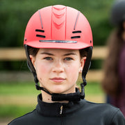 Whitaker Riding Hat Whitaker Club Young Rider Helmet Red/Black