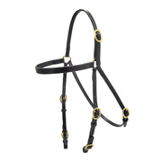 Zilco Bridle Black Zilco Track Wise Ring Head Race Bridle