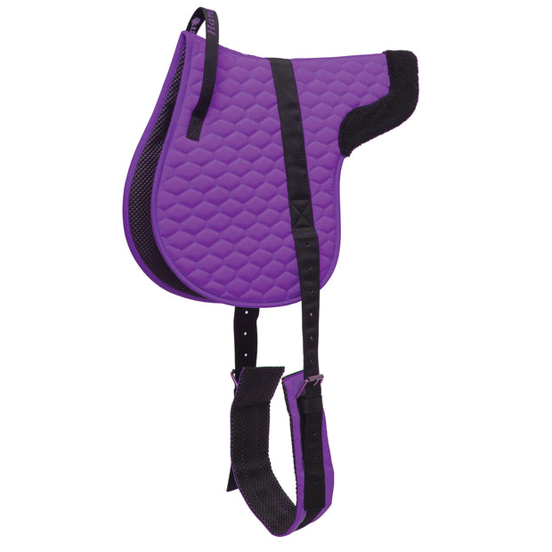 Zilco Saddlecloth Purple Cotton Bareback Pad