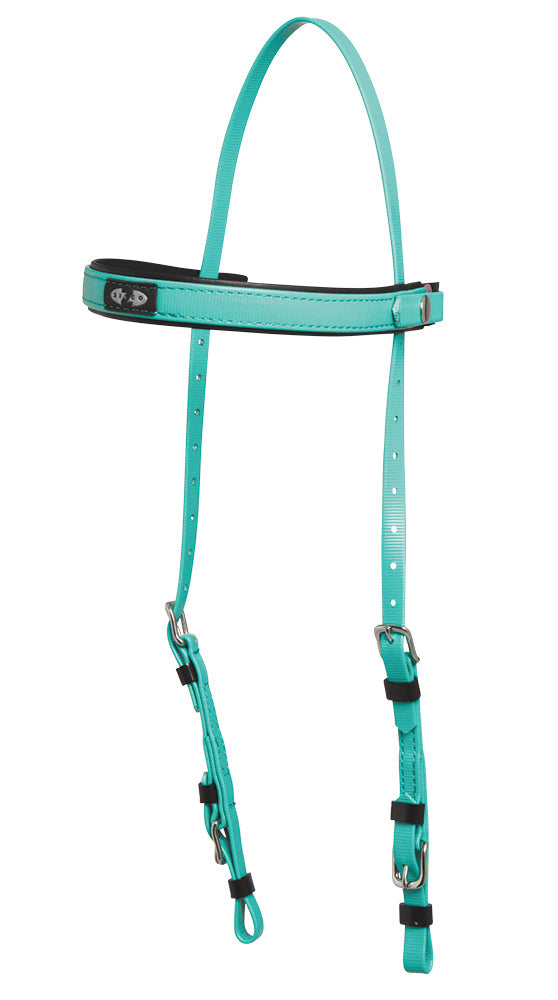 Zilco Bridle Turquoise Zilco Deluxe Endurance Bridle 2 Part Stainless Steel Fitting - Bridle Part