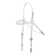 Zilco Bridle White Ring Head Race Bridle