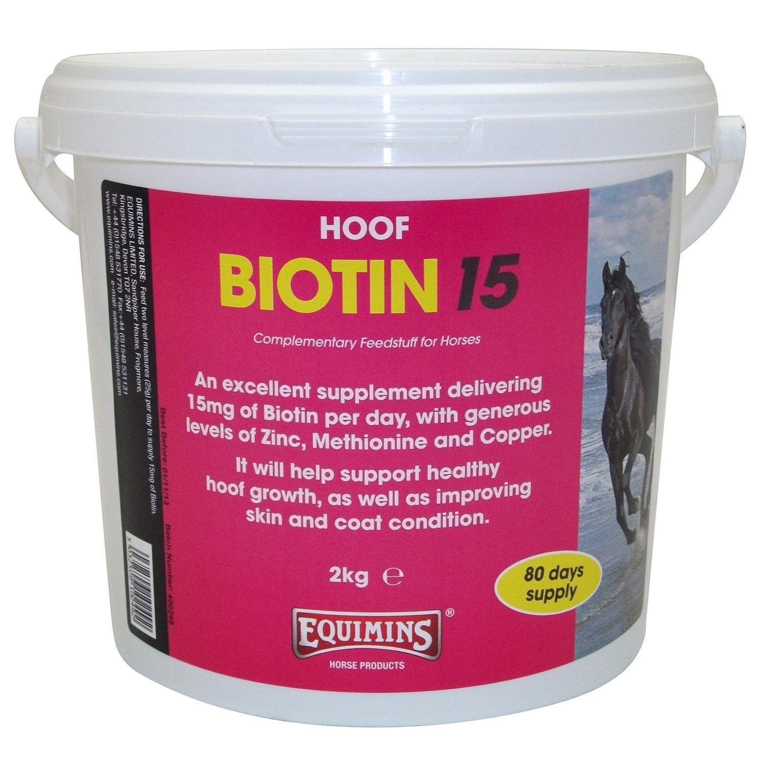 Equimins Biotin 15 from Equimins – Riding & Harness Stuff