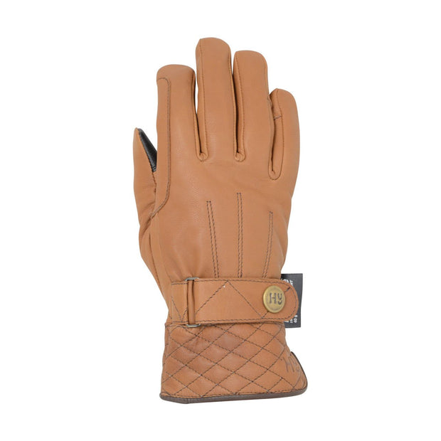 Hy Equestrian Equestrian Gloves Hy5 Thinsulate™ Quilted Soft Leather Winter Riding Gloves